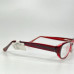 Unbranded WP 1025 BU Burgundy Red Rectangle Full Rim Eyeglasses 53[]16 135 mm A3