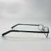 Unbranded MM 1003 Black Rectangular Full Rim Eyeglasses Frame 53[]19 140 mm A3