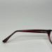 Unbranded WP 1025 BU Burgundy Red Rectangle Full Rim Eyeglasses 53[]16 135 mm A3