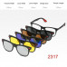 28 Style 5 pcs Sunglasses Magnetic Polarized Clip-on Lens + Eyeglass Frame Rx H