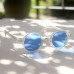 Men's round Blue sunglasses Johnny Depp crystal glasses round blue sunglasses