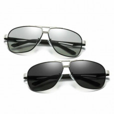 Men Polarized Transition Photochromic Sunglasses Driving Pilot Shades Glasses UV