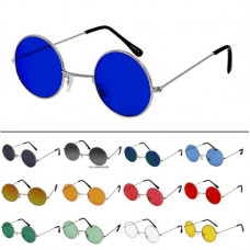 Ozzy Osbourne Style Round Sunglasses - 13 Color Choices - *Fast Free Shipping*