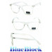 Blue Light Blocking Glasses Computer Gaming Vision Care Protection-1009 Clear