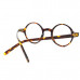 Vintage Reading Glasses Tortoise Acetate Hand Made Small Round Full Rim 150 250