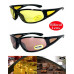 INNER BIFOCAL NIGHT / DAY DRIVING YELLOW / AMBER LENS READING GLASSES SUN READER