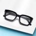 Square Blue Light Blocking Reading Glasses Rectangle Spring Hinge Readers B