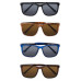 Retro Large Square Frame Inner Bifocal Reading Sunglasses Tinted Lens UV Protect