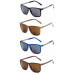 Retro Large Square Frame Inner Bifocal Reading Sunglasses Tinted Lens UV Protect