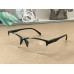 5 Pairs Fashion Square Half Frame Reading Glasses Spring Hinge Readers for Men