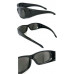 Wrap Around Tinted Full Lens Safety Reading Glasses Sunglasses Z87.1+