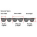 Polarized Men Women Retro Square Frame Spring Hinge Sunglasses Rubberized Black