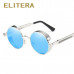 Metal Retro Round Polarized Sunglasses Vintage Steampunk Sun Glasses Eyewear